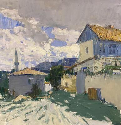 Cherry plum color. Bobrov Aleksandr