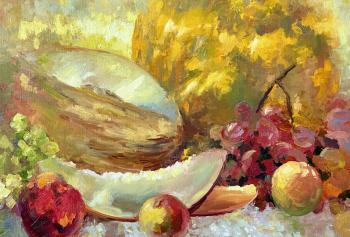 Stillife with a melon. Tsurgan Olesya