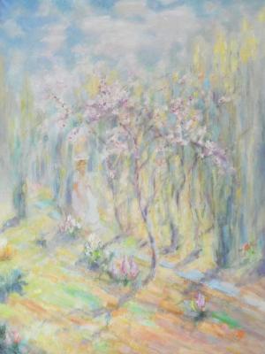 In spring (Spring Abstract). Yaskin Vladimir