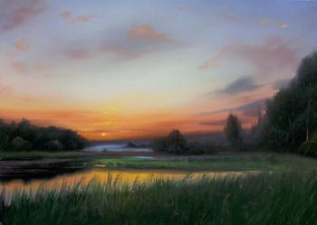 Картина «В рассветной тишине»