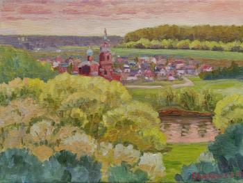 Borovsk. View from the observation deck. Charova Natali