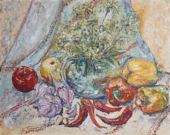 Still life with dill. Loginova Tatyana