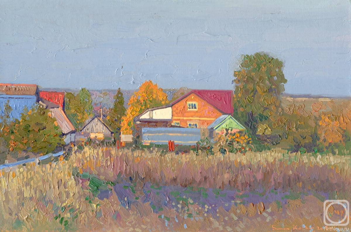 Kozhin Simon. October. Chamzinka