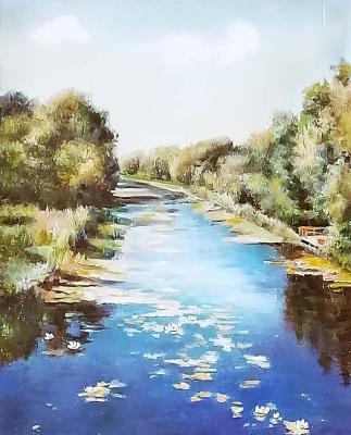 Trubezh River in Pereslavl. Levina Galina