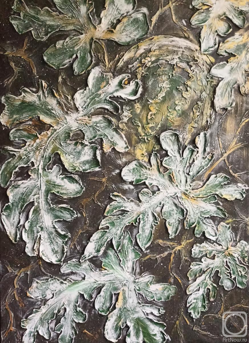 Loginova Tatyana. Watermelon leaf