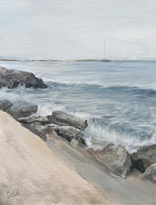 Ashkelon beach. Goldstein Tatyana