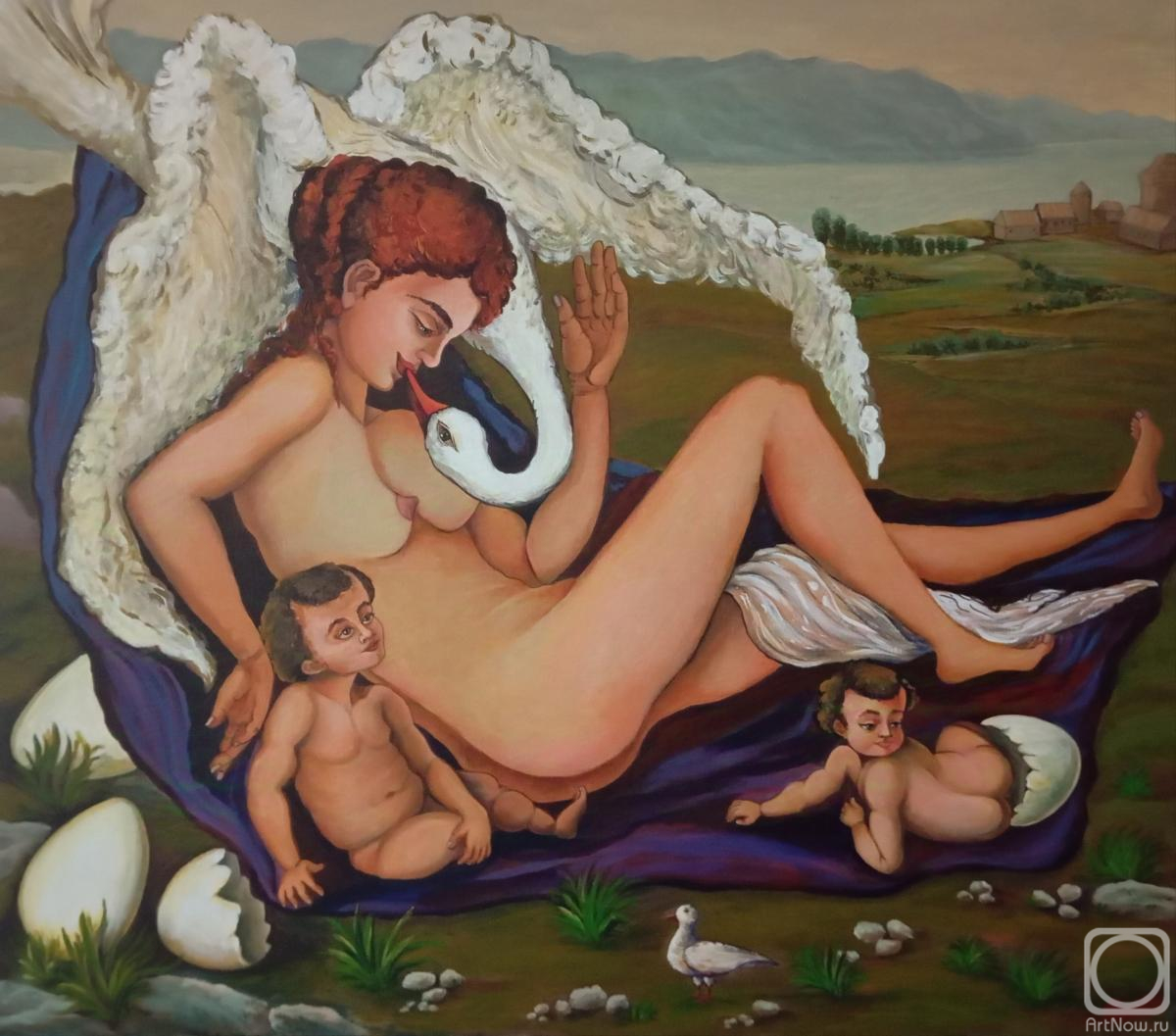 Maslieva-Babayan Kristina. Leda and the Swan