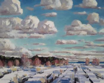 Clouds of the coming spring