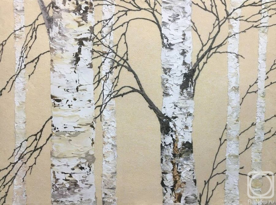 Bobrova Natalya. Birches
