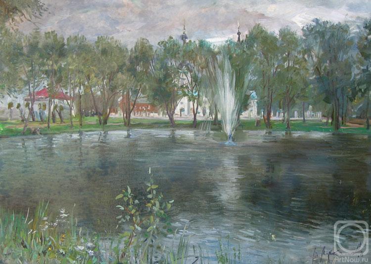 Loukianov Victor. Boldino. Pushkin's ponds. Fontain