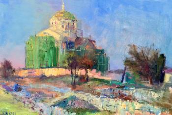 St. Vladimir's Cathedral in Chersonesos. Reconstruction