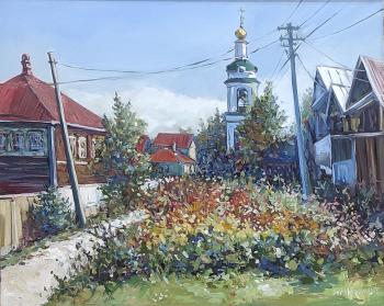 The road to St. Barbara's Church. Ples. Sotnikova Oksana