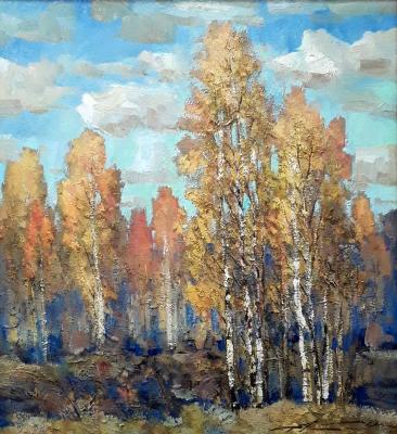 Autumn. Birches