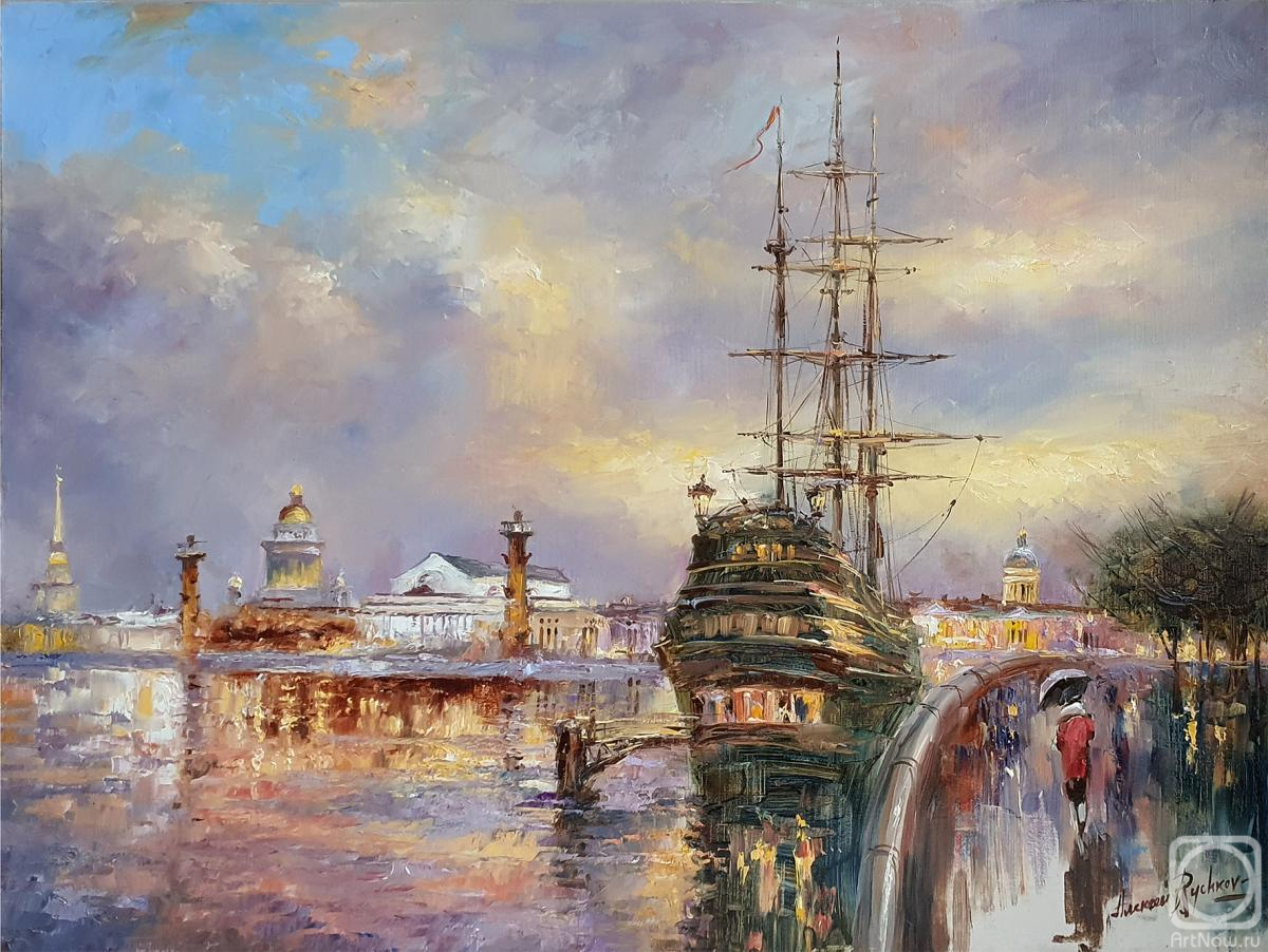 Rychkov Aleksey. A walk on the Mytninskaya embankment