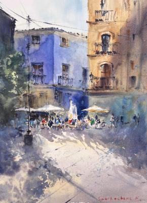 Valencia Sunlit Square #3