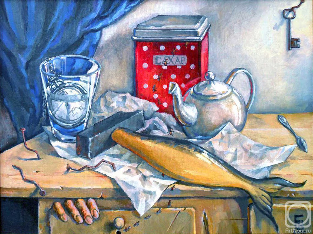 ������� ������ �� ������. ������ ������. ��������� � ����� �����, ����������� Gunther Uecker