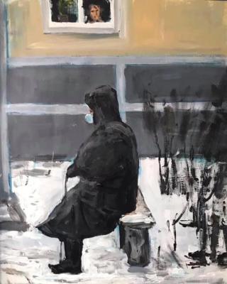 On the bench. Cheglyakov Andrey