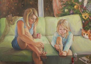 From mother to daughter. Gartman Natalya