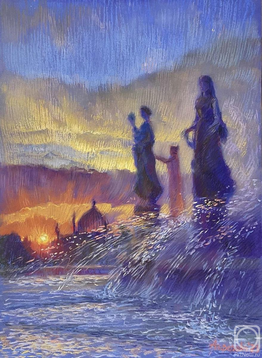 Alferova Anastasia. VDNH. Friendship of nations fountain