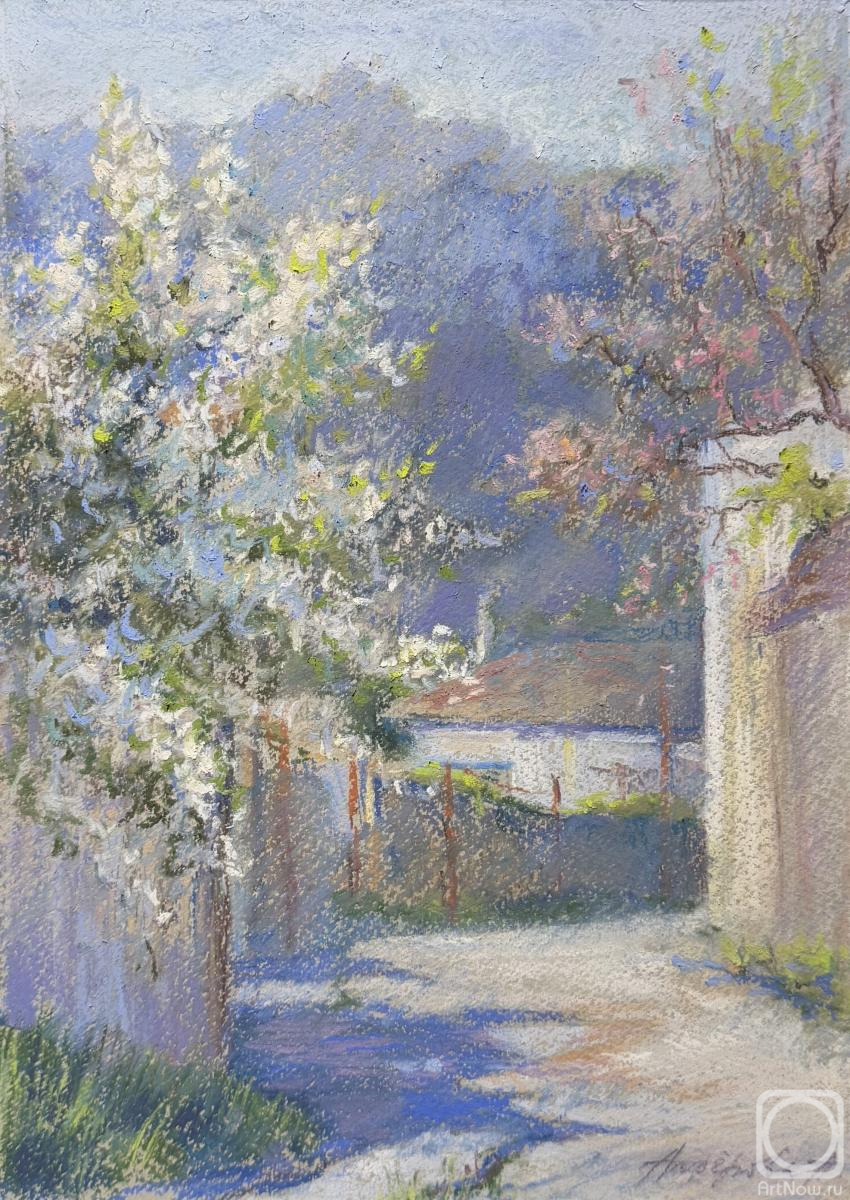 Alferova Anastasia. Summer in the mountains