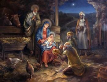 The Adoration of the Magi. Odnolko Natalia