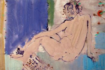 Naked in front of the window. Oligerova (Koposova) Anastasiya