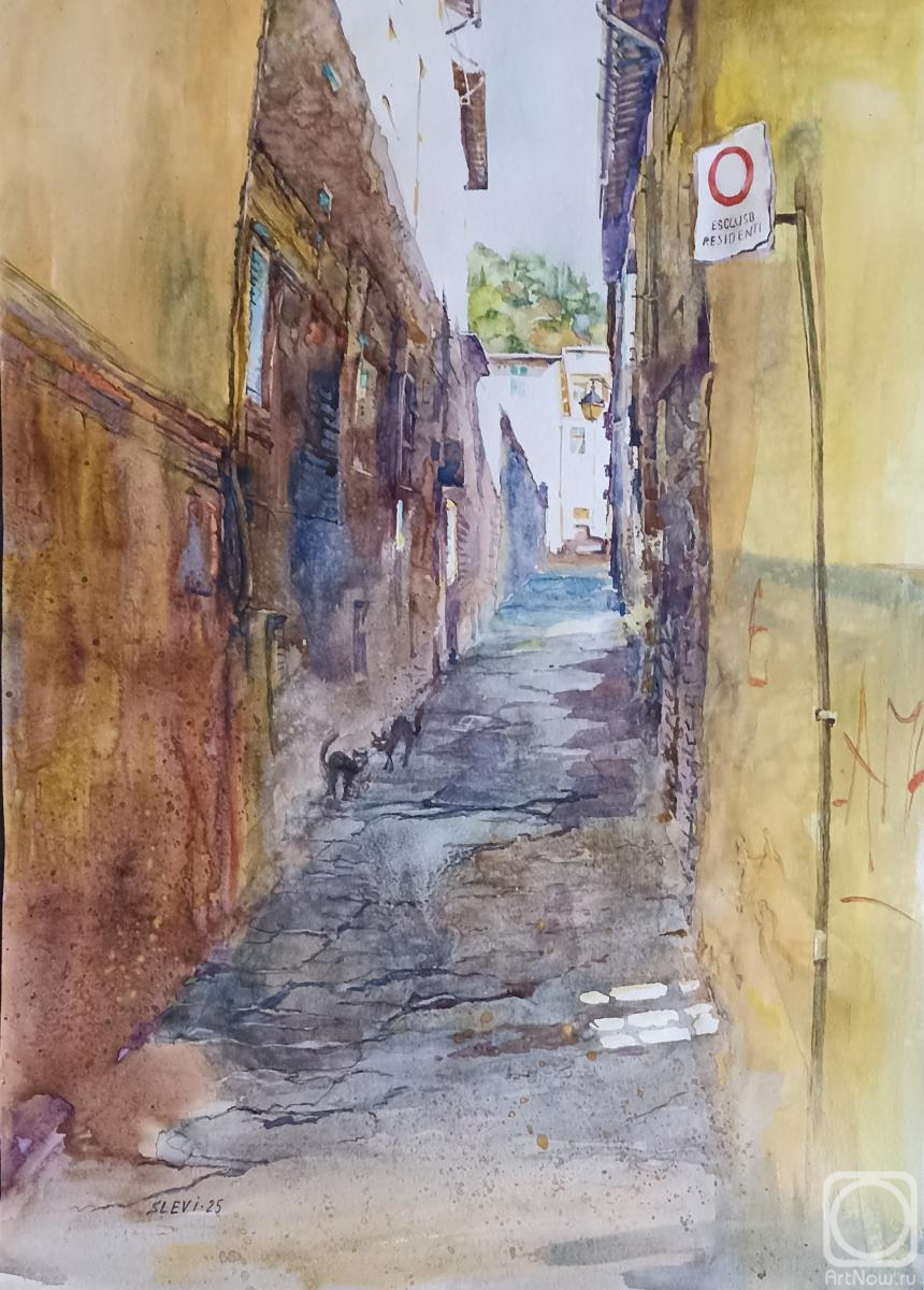 Levina Svetlana. Cats of Gubbio