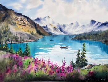 Echoes of the Blue Lake