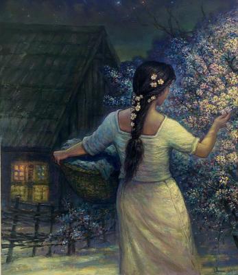 In the moonlight. Maykov Igor