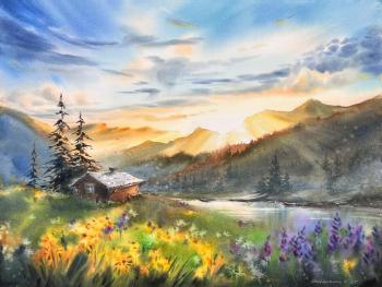 Dawn's Embrace (Sky At Dawn). Gorbacheva Evgeniya