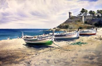 Spanish Coastal Serenity (Sea Coast). Gorbacheva Evgeniya
