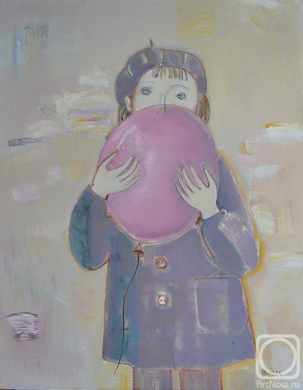 Gorshunova Tatiana. Pink balloon