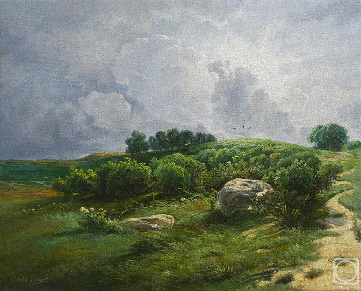 Zhaldak Edward. Before a storm