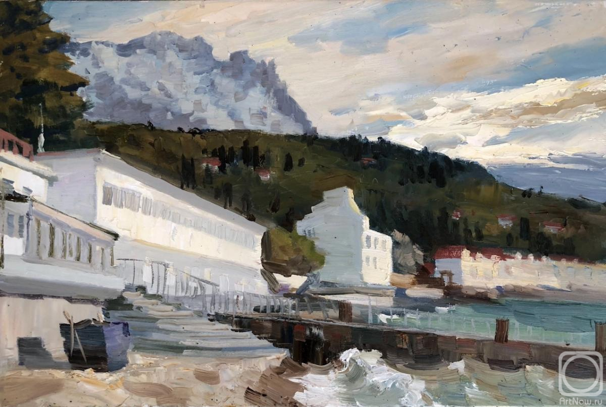 Shevchuk Vasiliy. Cold morning. Simeiz