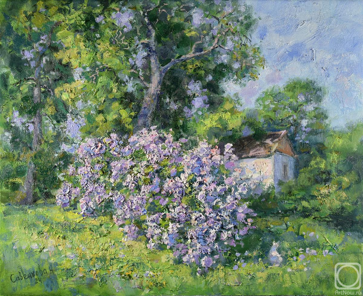 Savenkova Natalya. Lilac in Pryutino