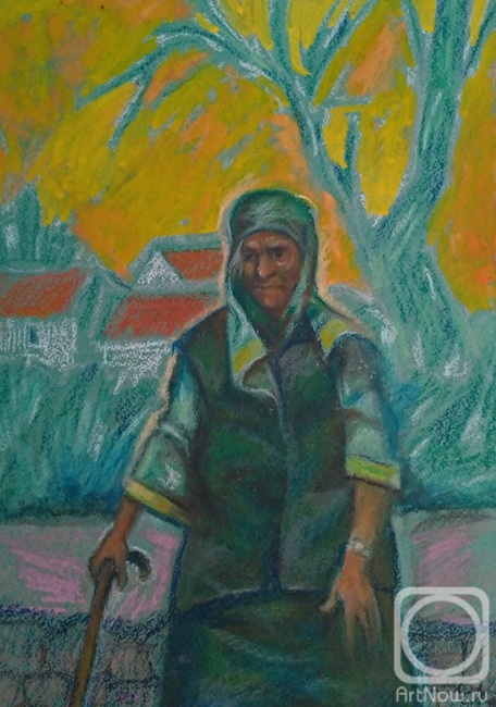Картина. Карпов Евгений. "Сухое дерево" 262