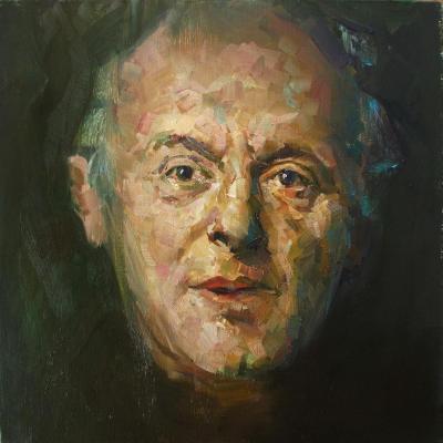 "Don't leave the room..." Portrait of the poet. Mishura Vladimir