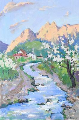 Arpat before the sunset. Shevchuk Mariya