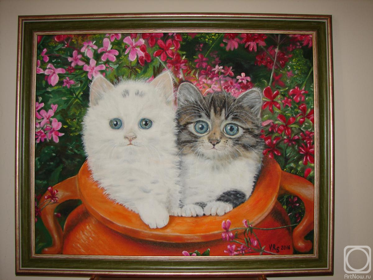 Semenova Viktoriya. Cats