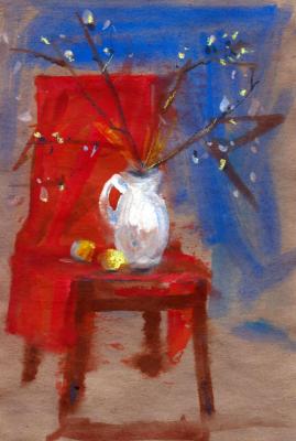 White jug. Knecht Aleksander