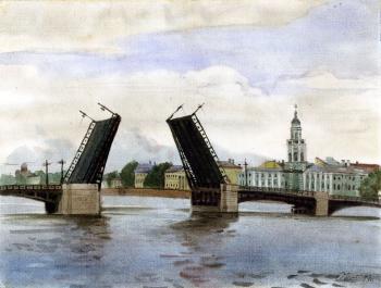Saint Petersburg. Draw Bridges. Nikolaenko Oleg