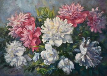 Peonies. Savenkova Natalya