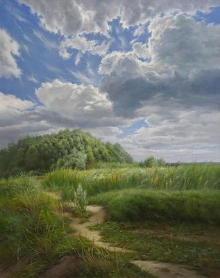 Тропинка (Картина Тропинка В Поле). Жалдак Эдуард