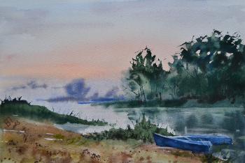 Вечер у реки. Пантелеева Елена