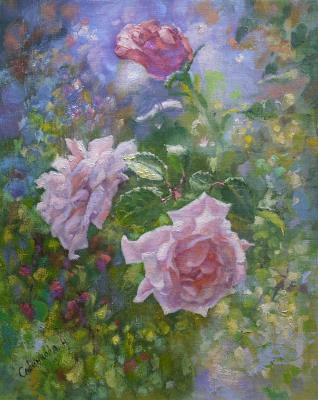 Roses (Floral Wall Art). Savenkova Natalya