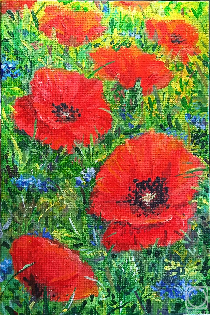 Rybina Olga. Poppies