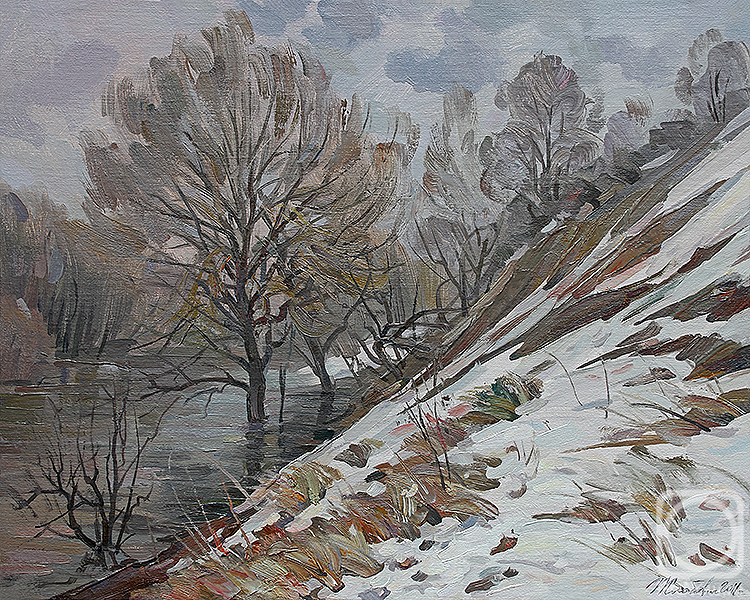 Zhlabovich Anatoly. April on Protva