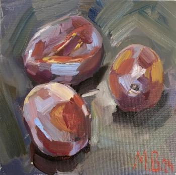 Сливы (Мини натюрморт). Богданова Мария
