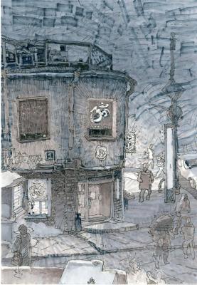 Coffee in Broccoli. Mazurenko Timofey