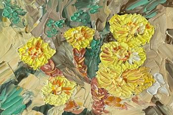 Flowers Mother and Stepmother. Utlyakova Anastasiya